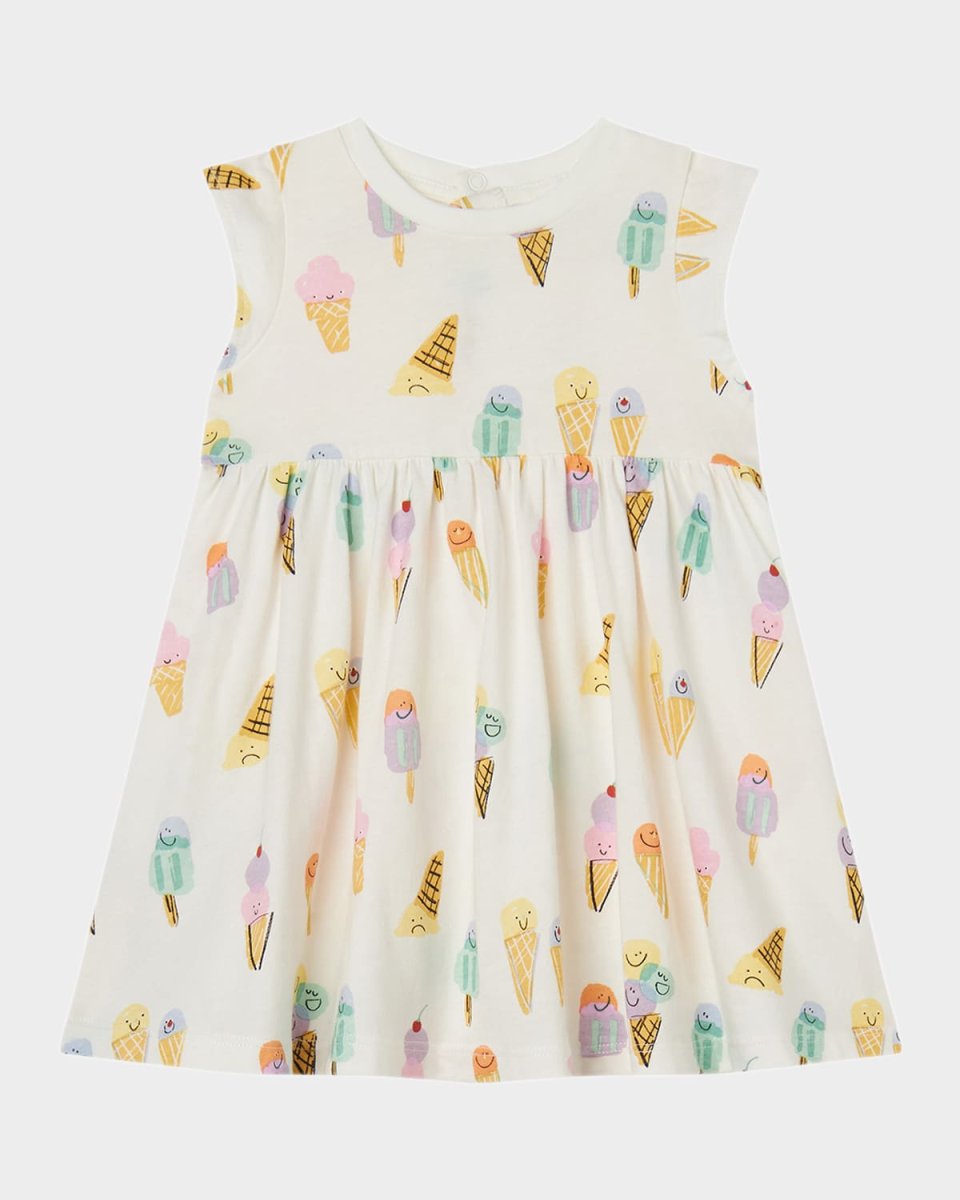 Girl's Ice Cream-Print Dress, Size 6M-36